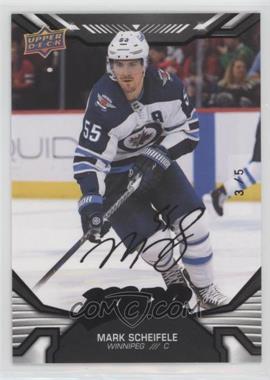 2022-23 Upper Deck MVP - [Base] - Super Script Black #22 - Mark Scheifele /5