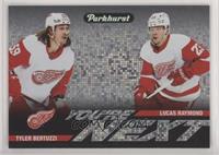 Tyler Bertuzzi, Lucas Raymond