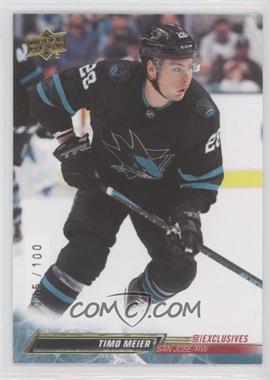 2022-23 Upper Deck Series 1 - [Base] - UD Exclusives #147 - Timo Meier /100
