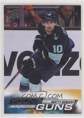 2022-23 Upper Deck Series 1 - [Base] #213 - Young Guns - Matty Beniers