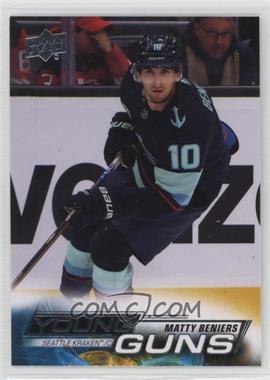 2022-23 Upper Deck Series 1 - [Base] #213 - Young Guns - Matty Beniers