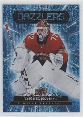 2022-23 Upper Deck Series 1 - Dazzlers - Blue #DZ-15 - Sergei Bobrovsky