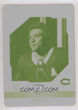 2022-23 Upper Deck Series 1 - Honor Roll - Printing Plate Yellow #HR-35 - Nick Suzuki /1