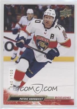 2022-23 Upper Deck Series 2 - [Base] - UD Exclusives #331 - Patric Hornqvist /100