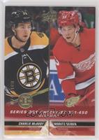 Checklist - Charlie McAvoy, Moritz Seider #/100