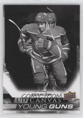 2022-23 Upper Deck Series 2 - UD Canvas - Black & White #C219 - Young Guns - Dylan Holloway