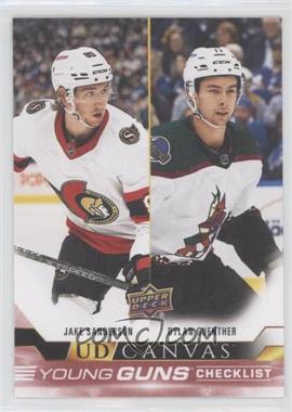 2022-23 Upper Deck Series 2 - UD Canvas #C240 - Young Guns - Dylan Guenther, Jake Sanderson
