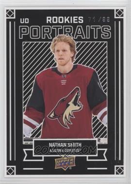2022-23 Upper Deck Series 2 - UD Portraits - Silver #P-53 - Rookies - Nathan Smith /99