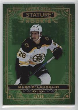 2022-23 Upper Deck Stature - [Base] - Photo Variant Green #177 - Rookies - Marc McLaughlin /66 [EX to NM]
