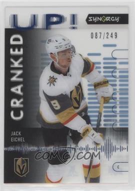 2022-23 Upper Deck Synergy - Cranked Up - Blue #CU-JE - Jack Eichel /249