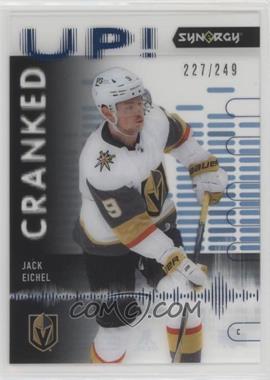 2022-23 Upper Deck Synergy - Cranked Up - Blue #CU-JE - Jack Eichel /249