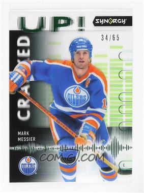 2022-23 Upper Deck Synergy - Cranked Up - Green #CU-ME - Mark Messier /65