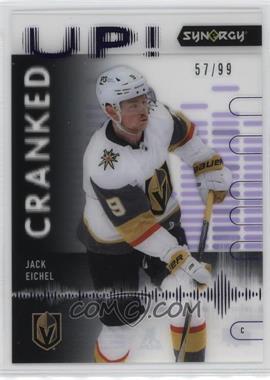 2022-23 Upper Deck Synergy - Cranked Up - Purple #CU-JE - Jack Eichel /99