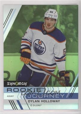 2022-23 Upper Deck Synergy - Rookie Journey - Green Away #RJ-11 - Dylan Holloway /249