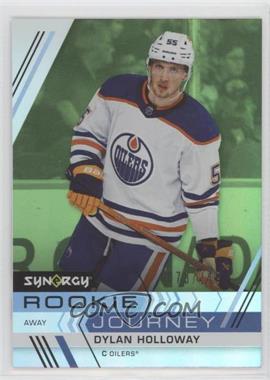 2022-23 Upper Deck Synergy - Rookie Journey - Green Away #RJ-11 - Dylan Holloway /249