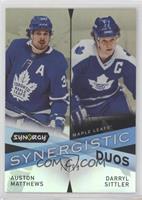 Auston Matthews, Darryl Sittler #/99