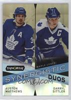 Auston Matthews, Darryl Sittler #/99