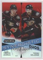 Trevor Zegras, Teemu Selanne #/499