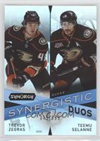 Trevor Zegras, Teemu Selanne #/699