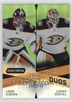 John Gibson, Lukas Dostal #/249