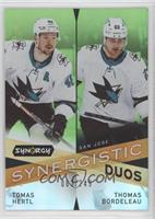 Tomas Hertl, Thomas Bordeleau #/249