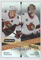 Brady Tkachuk, Mads Sogaard #/699