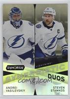 Andrei Vasilevskiy, Steven Stamkos #/99