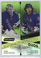 Igor Shesterkin, Artemi Panarin #/249