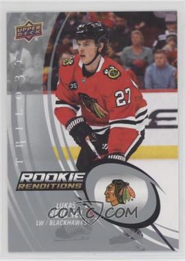 2022-23 Upper Deck Trilogy - Rookie Renditions #RR-14 - Lukas Reichel