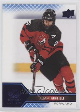 2022 Upper Deck Team Canada Juniors - [Base] - Blue #27 - Men's U-18 - Adam Fantilli