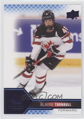 2022 Upper Deck Team Canada Juniors - [Base] - Blue #61 - Women's WC - Blayre Turnbull