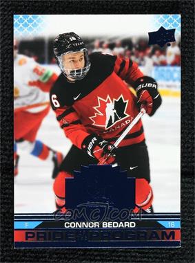 2022 Upper Deck Team Canada Juniors - [Base] - Blue #78 - Pride of the Program - Connor Bedard
