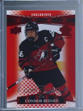 2022 Upper Deck Team Canada Juniors - [Base] - UD Exclusives #135 - Program of Excellence - Connor Bedard /100