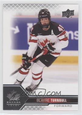 2022 Upper Deck Team Canada Juniors - [Base] #61 - Women's WC - Blayre Turnbull