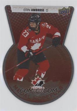 2022 Upper Deck Team Canada Juniors - Medal Hopefuls - Red #MH-29 - Erin Ambrose /22