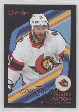 2023-24 O-Pee-Chee - [Base] - Retro Black Border #265 - Austin Watson /100