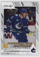 Marquee Rookie - Aidan McDonough