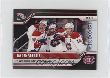 2023-24 Topps Now NHL Stickers - [Base] #57 - Jayden Struble /296