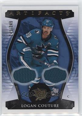 2023-24 Upper Deck Artifacts - [Base] - Gold Material #87 - Logan Couture /249