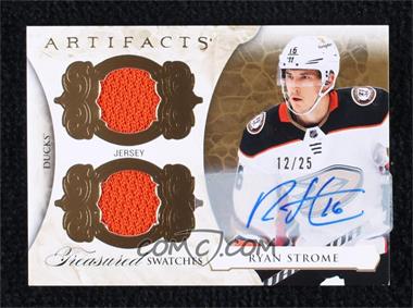 2023-24 Upper Deck Artifacts - Treasured Swatches - Autographs #TS-RS - Ryan Strome /25