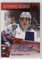 Authentic Rookies - Arnaud Durandeau #/149