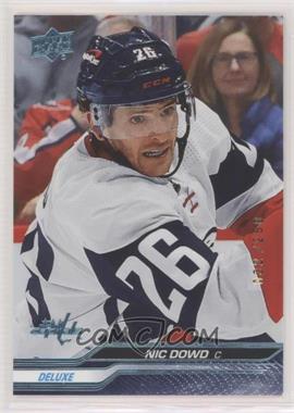 2023-24 Upper Deck Series 1 - [Base] - Deluxe #190 - Nic Dowd /250