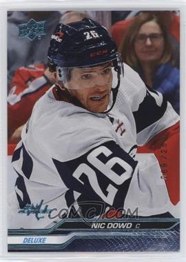 2023-24 Upper Deck Series 1 - [Base] - Deluxe #190 - Nic Dowd /250