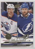 Checklist - Connor McDavid, Steven Stamkos #/100