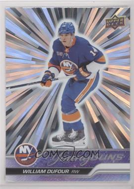 2023-24 Upper Deck Series 1 - [Base] - Outburst Silver #206 - Young Guns - William Dufour