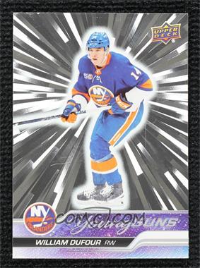 2023-24 Upper Deck Series 1 - [Base] - Outburst Silver #206 - Young Guns - William Dufour