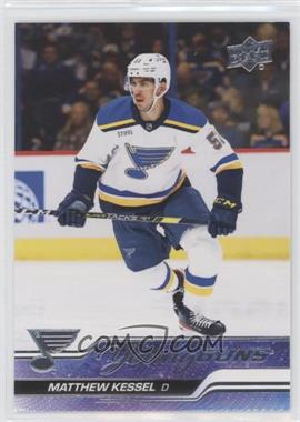 2023-24 Upper Deck Series 1 - [Base] #240 - Young Guns - Matthew Kessel