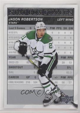 2023-24 Upper Deck Series 1 - Stat Box Fillers #SB-23 - Jason Robertson