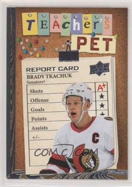 2023-24 Upper Deck Series 1 - Teachers Pet #TP-7 - Brady Tkachuk