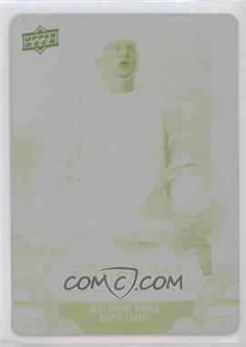 2023-24 Upper Deck Series 1 - UD Canvas - Printing Plate Yellow #C103 - Young Guns - Matthew Knies /1